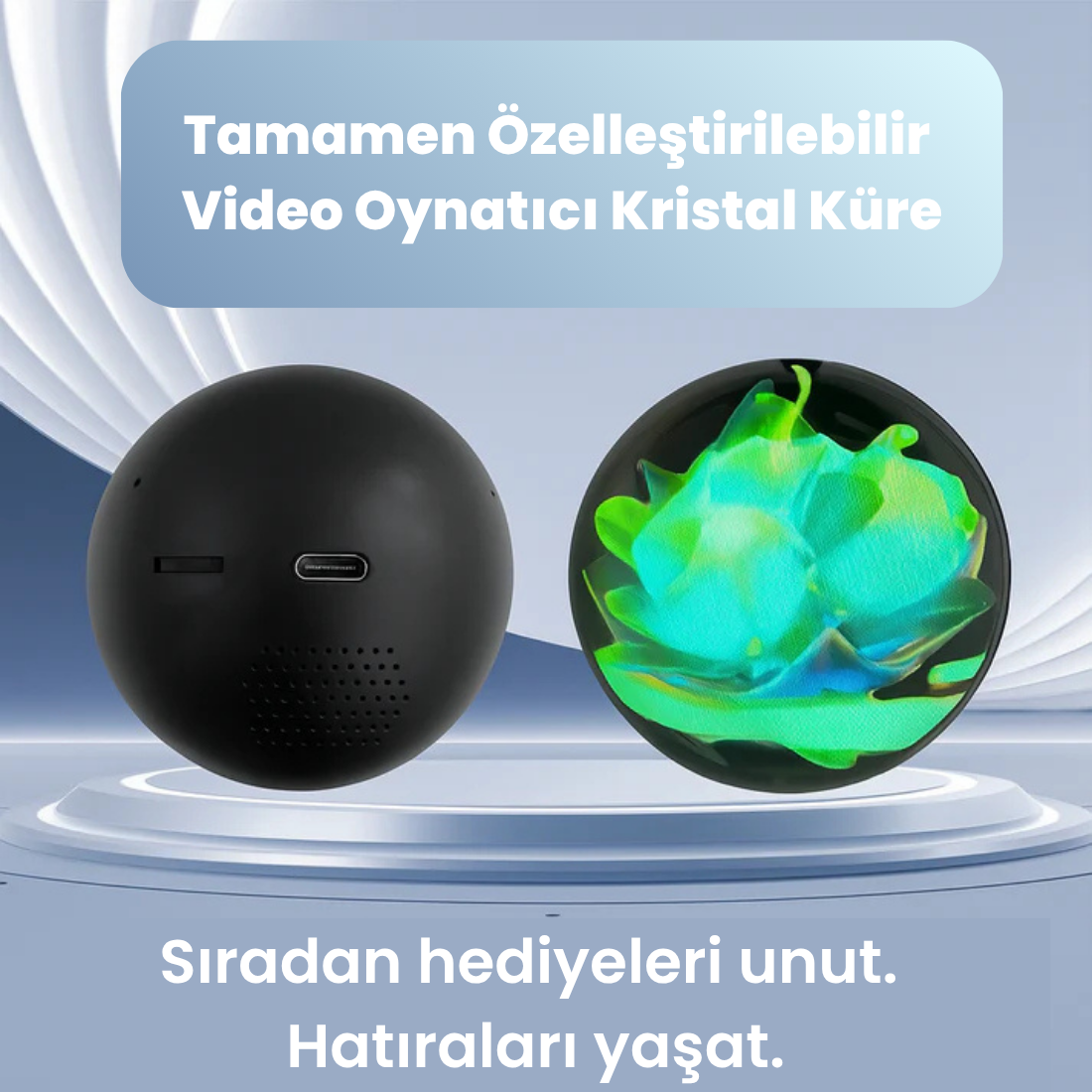 Video Oynatıcı Kristal Küre